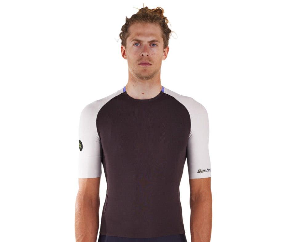 Santini Pelle Unisex Cycling Jersey (Brown) - BUMSONTHESADDLE