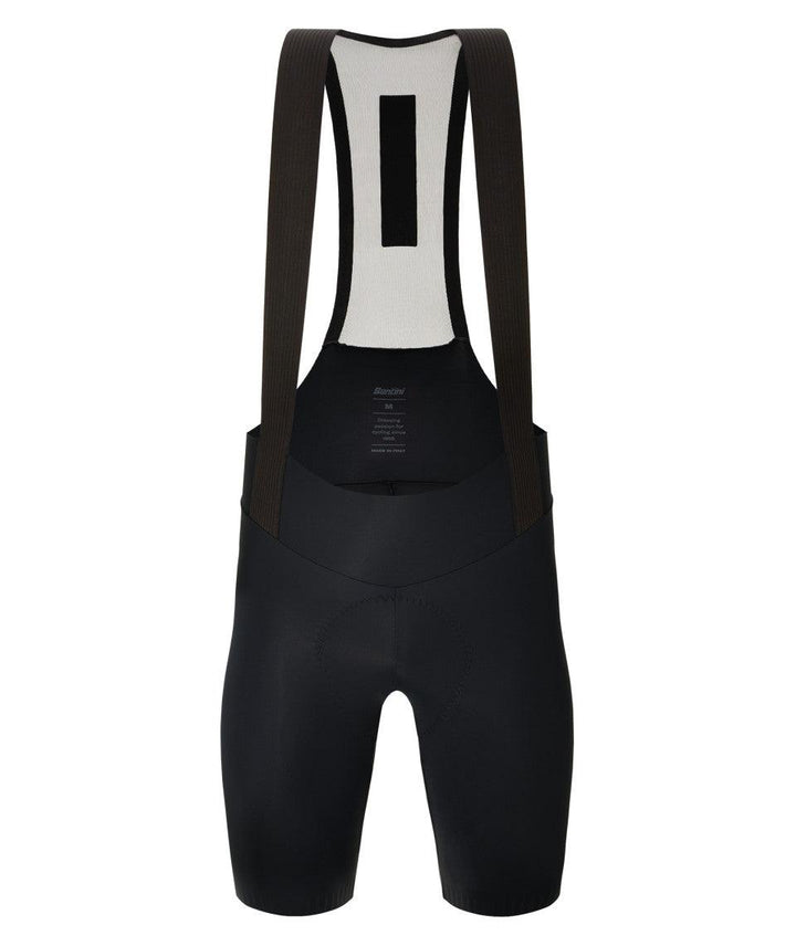 Santini Plush Men's Cycling Bibshorts (Black) - BUMSONTHESADDLE