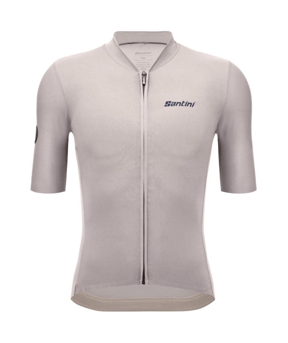 Santini Stone Unisex Cycling Jersey (Beige) - BUMSONTHESADDLE