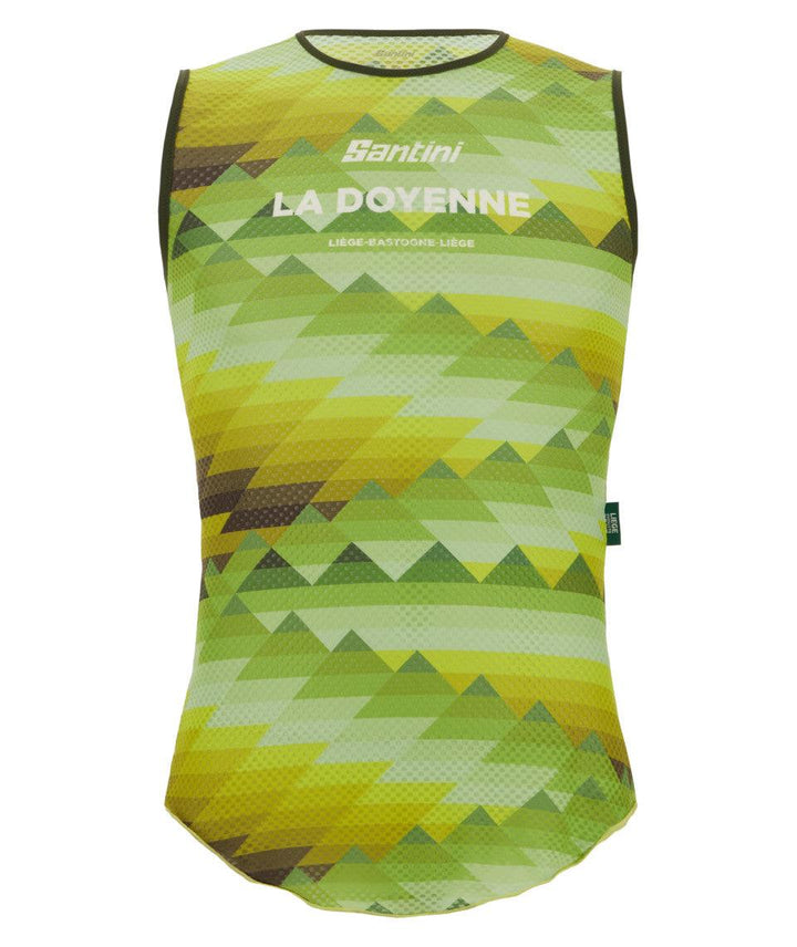 Santini TDF Liege Bastogne Men's Cycling Baselayers (Print) - BUMSONTHESADDLE