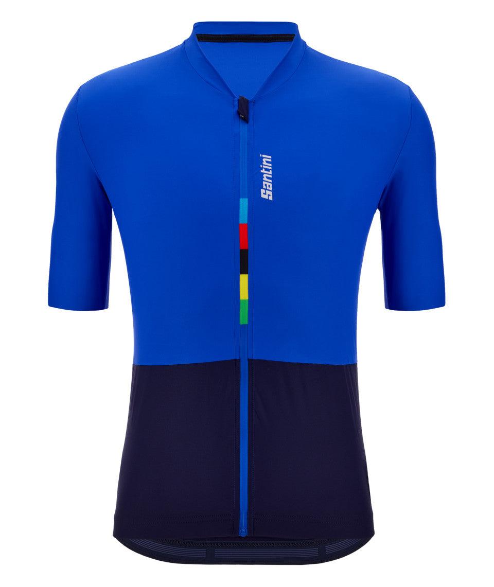 Santini UCI Official Men's Cycling Jersey (Royal Blue) - BUMSONTHESADDLE