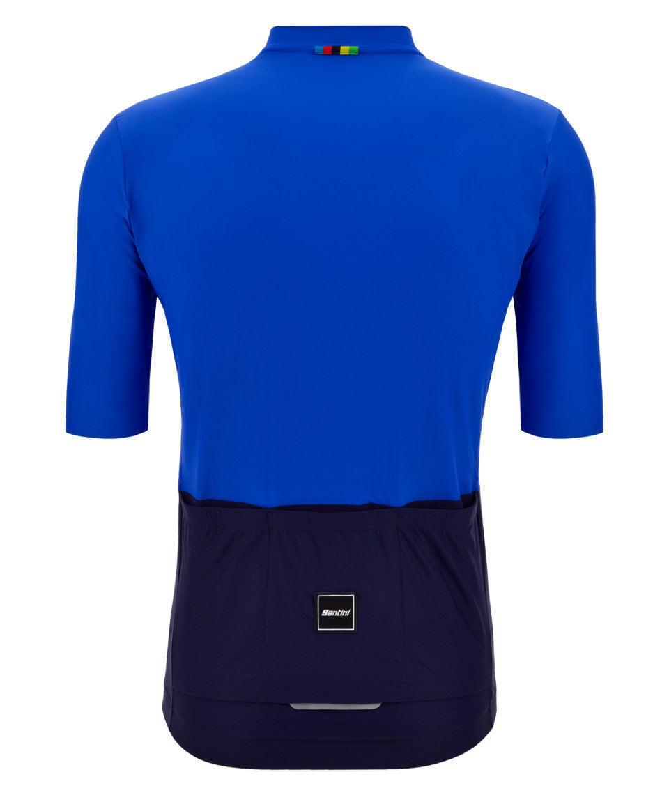 Santini UCI Official Men's Cycling Jersey (Royal Blue) - BUMSONTHESADDLE