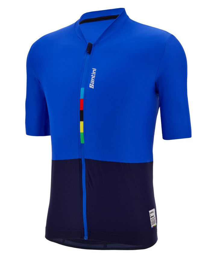 Santini UCI Official Men's Cycling Jersey (Royal Blue) - BUMSONTHESADDLE