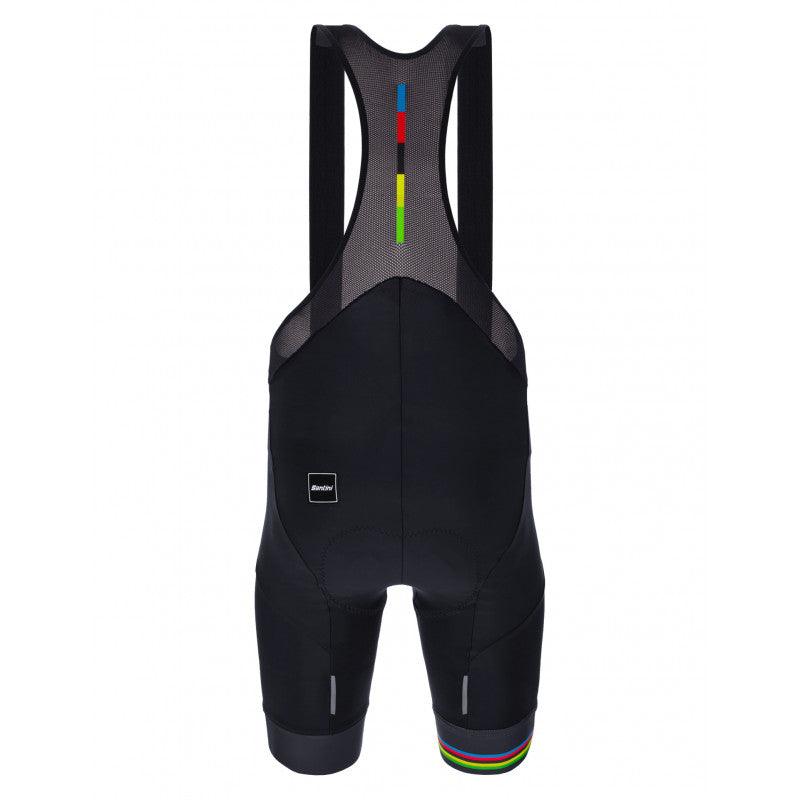 Santini UCI World Champ Men's Cycling Bibshorts (Black) - BUMSONTHESADDLE