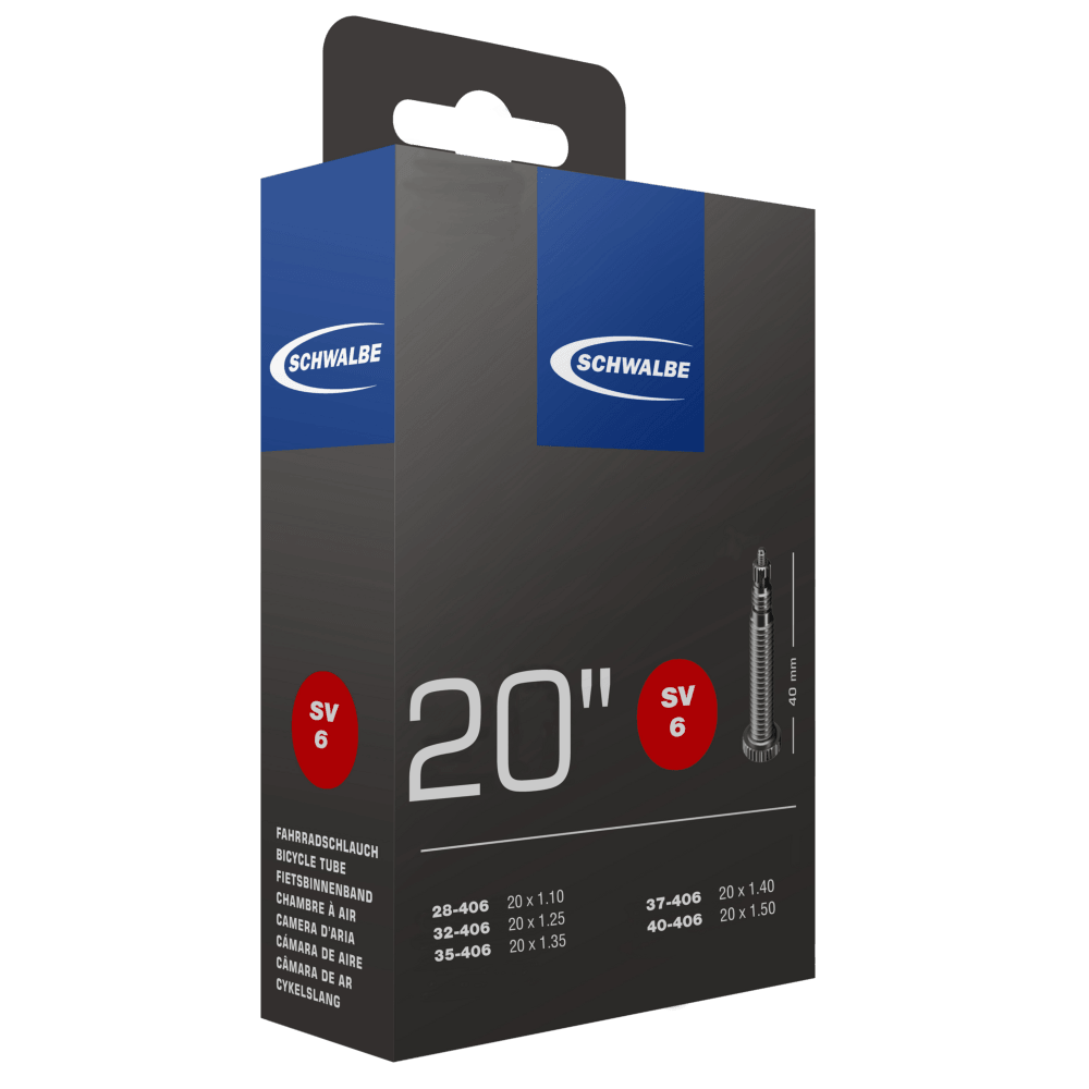 Schwalbe 20x1.50 40mm Presta Road Tube - BUMSONTHESADDLE