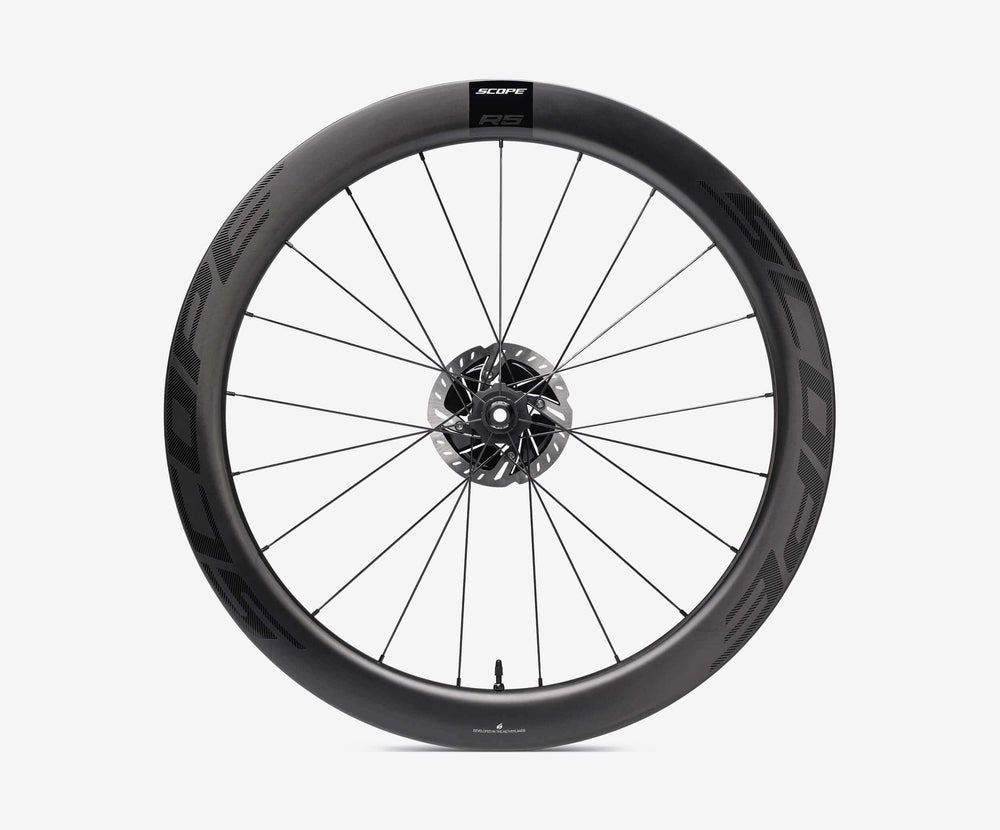 Scope R5 Carbon Tubeless Ready Disc Brake Wheel - Shimano (Black) - BUMSONTHESADDLE