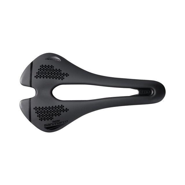 Selle Sanmarco Aspide Short Dynamic Saddle (Black) - BUMSONTHESADDLE