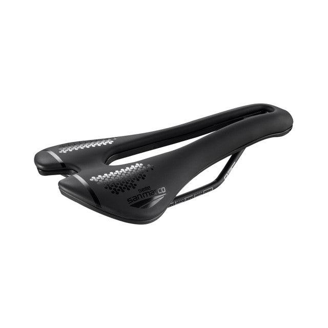 Selle Sanmarco Aspide Short Dynamic Saddle (Black) - BUMSONTHESADDLE
