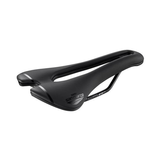 Selle Sanmarco Aspide Short Sport Saddle (Black) - BUMSONTHESADDLE