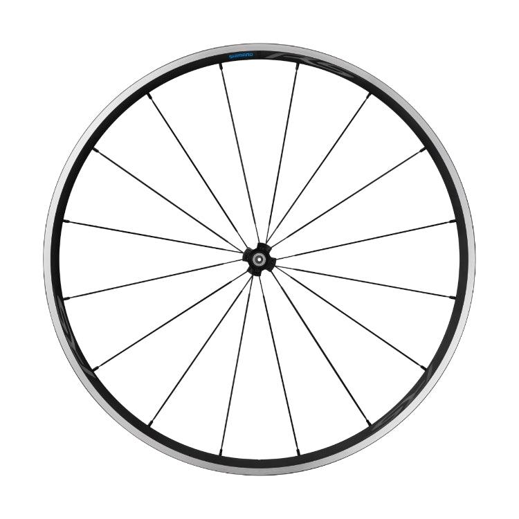 Shimano 105 RS300 Aluminium Rim Brake Wheel - Shimano/Sram (Black) - BUMSONTHESADDLE