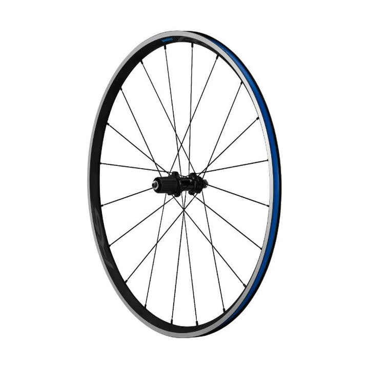 Shimano 105 RS300 Aluminium Rim Brake Wheel - Shimano/Sram (Black) - BUMSONTHESADDLE