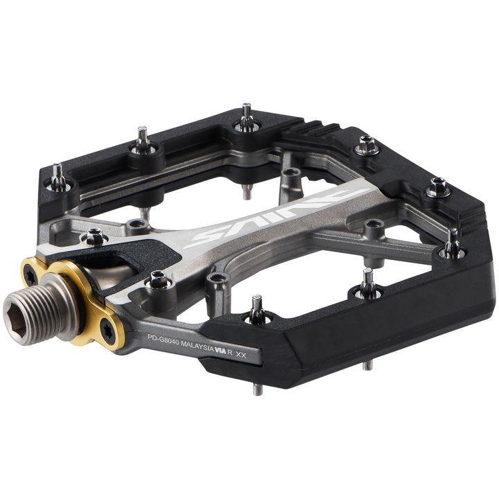 Shimano Saint PD-G8040 Platform Pedal (Black/Silver)