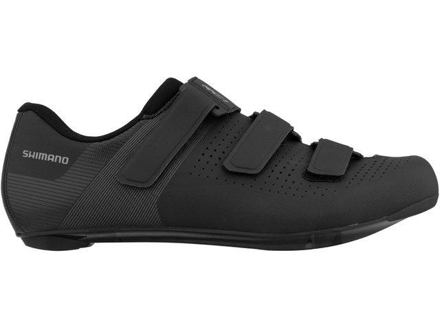 Shimano SH-RC100 Road Cycling Shoes (Black) - BUMSONTHESADDLE