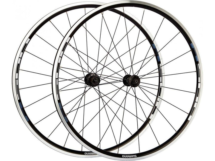 Shimano Tiagra R501 Aluminum Rim Brake Wheel - Shimano/Sram (Black) - BUMSONTHESADDLE