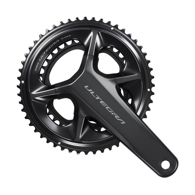 Shimano Ultegra FC-R8100 Hollowtech II Crankset (Black) - BUMSONTHESADDLE