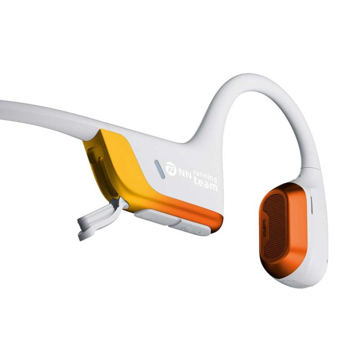 Shokz OpenRun Pro 2 EK Edition Headphones (White/Orange)