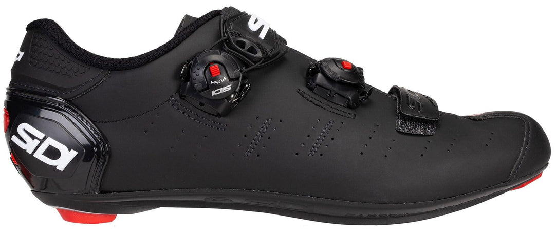 Sidi Ergo 5 Matt Road Cycling Shoes (Matte Black) - BUMSONTHESADDLE