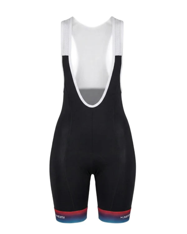 Heini Siena 600 Women's Cycling Bib Shorts (Black/White)