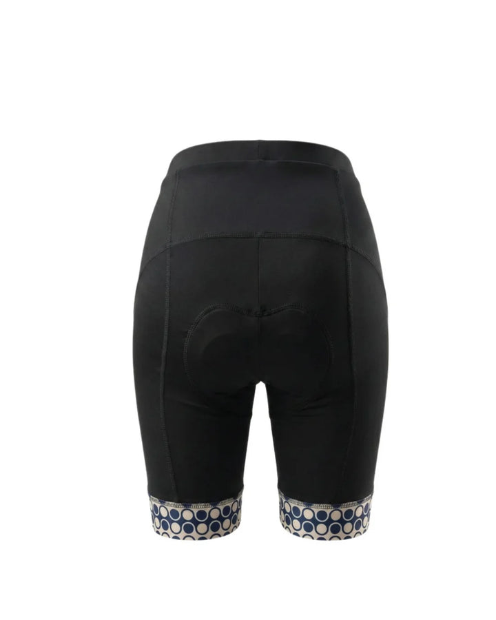 Heini Siena 599 Women's Cycling Shorts (Black/Print)