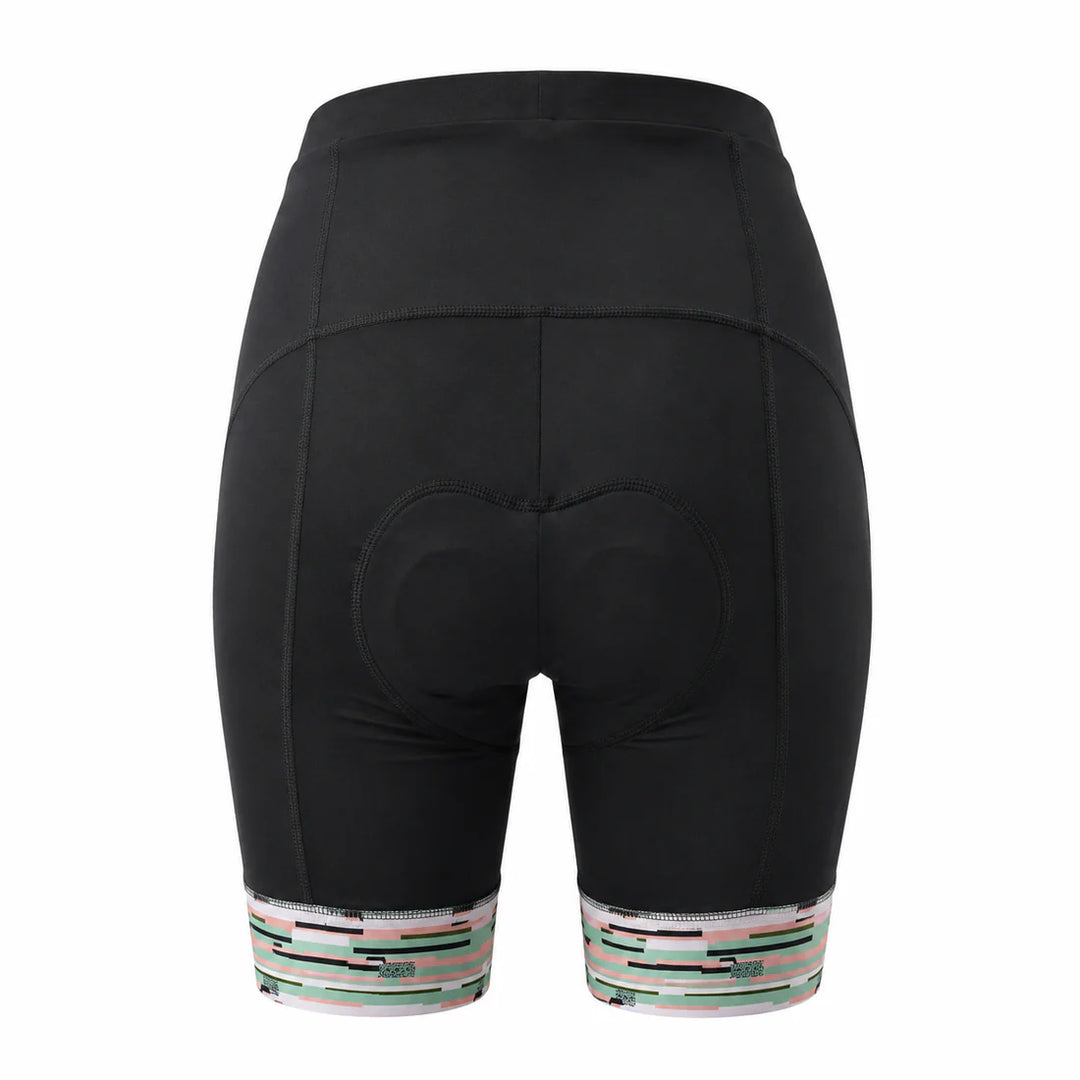 Heini Siena 653 Women's Cycling Shorts (Black/Print)