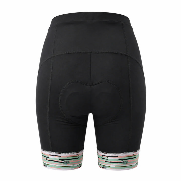 Heini Siena 653 Women's Cycling Shorts (Black/Print)