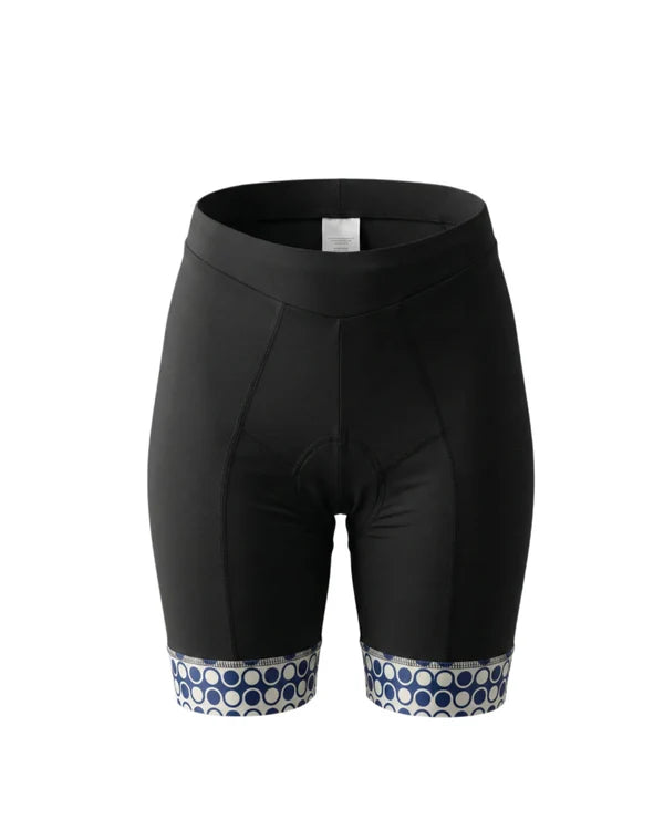 Heini Siena 599 Women's Cycling Shorts (Black/Print)