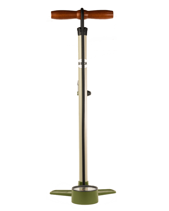 Silca Terra Floor Pump (Golden) - BUMSONTHESADDLE