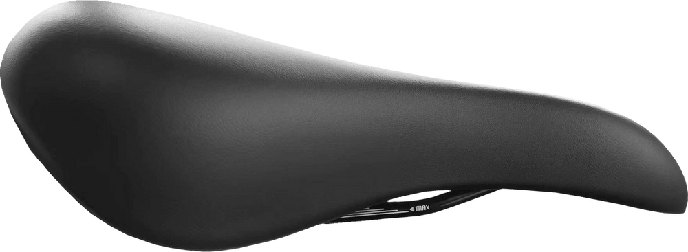 Smanie Comfort Saddle (Black) - BUMSONTHESADDLE
