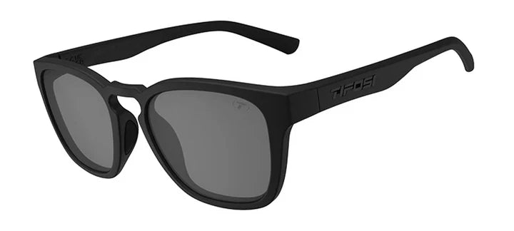 Tifosi Smirk Sport Sunglasses (Polarized Smoke Tint/Blackout)