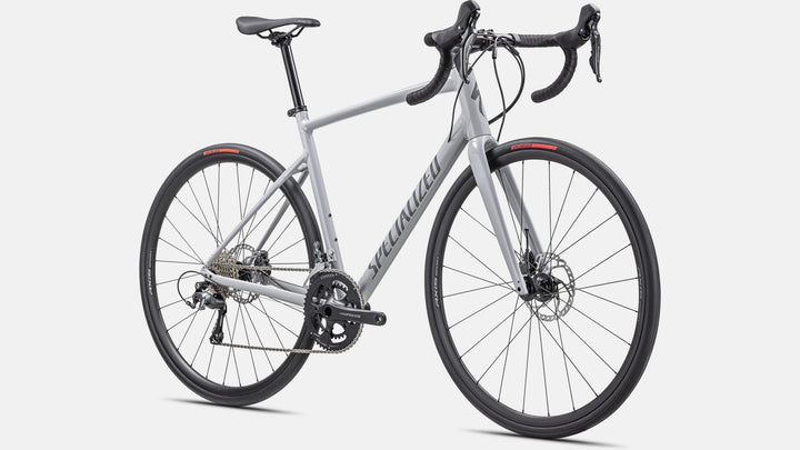 Specialized Allez E5 Disc Sport (Gloss Dove Grey/Cool Grey/Chameleon Lapis) - BUMSONTHESADDLE