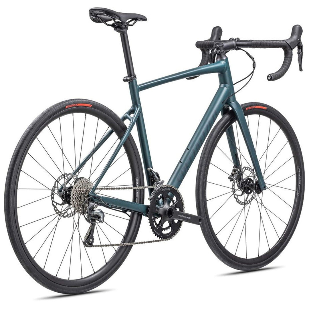 Specialized Allez E5 Disc Sport (Satin Tropical Teal/Teal Tint/Arctic Blue) - BUMSONTHESADDLE