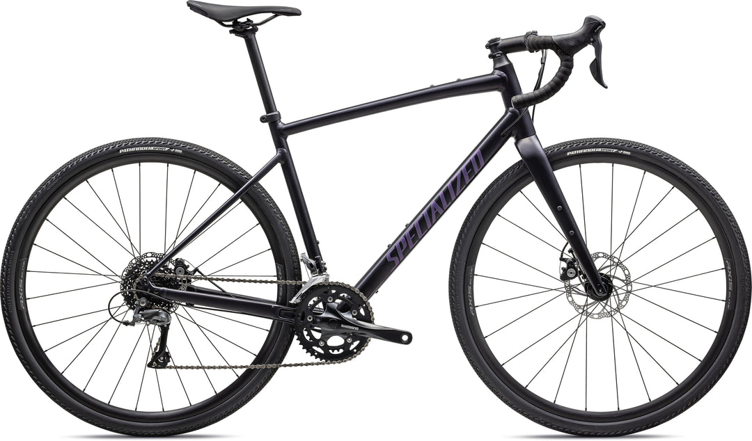 Specialized Diverge E5 (Satin Midnight Shadow/Violet Pearl) - BUMSONTHESADDLE