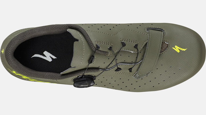 Specialized Torch 1.0 Road Cycling Shoes (Oak Green/Dark Moss Green) - BUMSONTHESADDLE