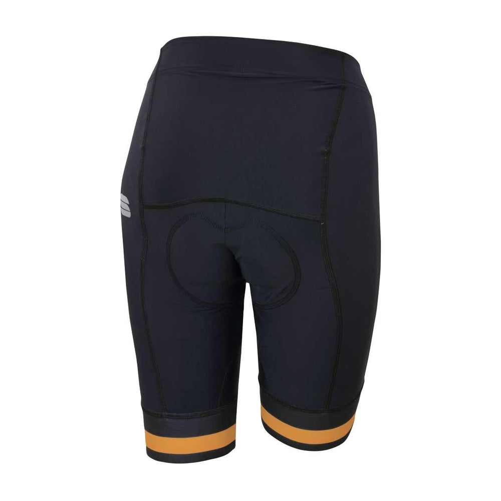 Sportful Classic Women's Cycling Shorts (Black/Gold) - BUMSONTHESADDLE