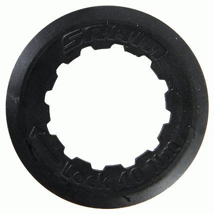 SRAM PowerGlide 1050 Cassette Lockring Steel (Black)