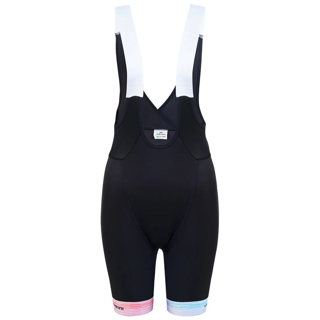 Heini Stelvio 507 Women's Cycling Bib Shorts (Black/White)