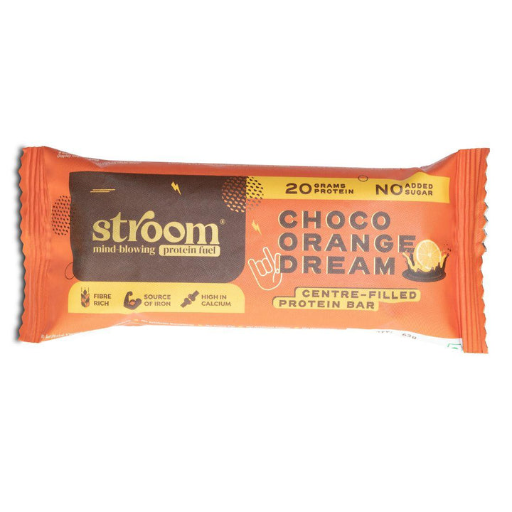 Stroom Choco Orange Dream 20g Protien Bars - BUMSONTHESADDLE