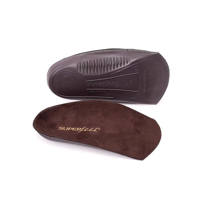 Superfeet Men's Delux 3/4 Insole (Java) - BUMSONTHESADDLE