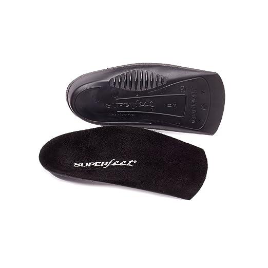 Superfeet Women's Delux 3/4 Insole (Raven) - BUMSONTHESADDLE