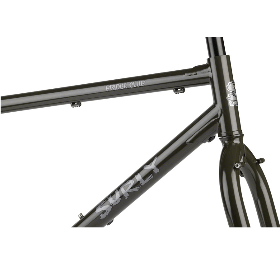 Surly Bridge Club Frameset (Black) - BUMSONTHESADDLE