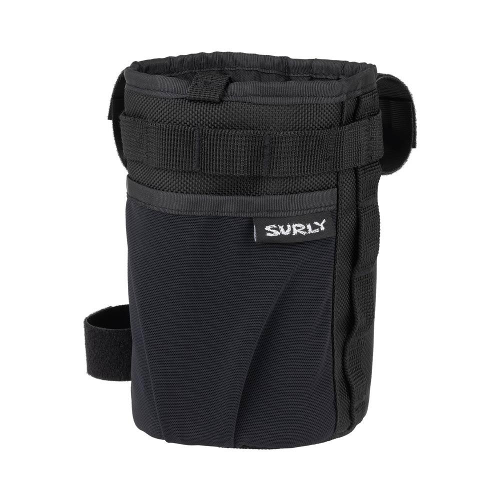 Surly Dugout Handlebar Bag (Black) - BUMSONTHESADDLE