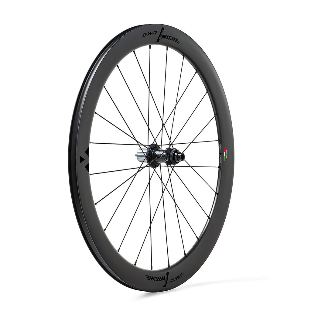 Miche SWR Evo 50 Carbon Tubeless Ready Disc Brake Wheel - Shimano/SRAM (Black)
