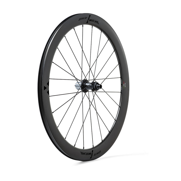 Miche SWR Evo 50 Carbon Tubeless Ready Disc Brake Wheel - Shimano/SRAM (Black)