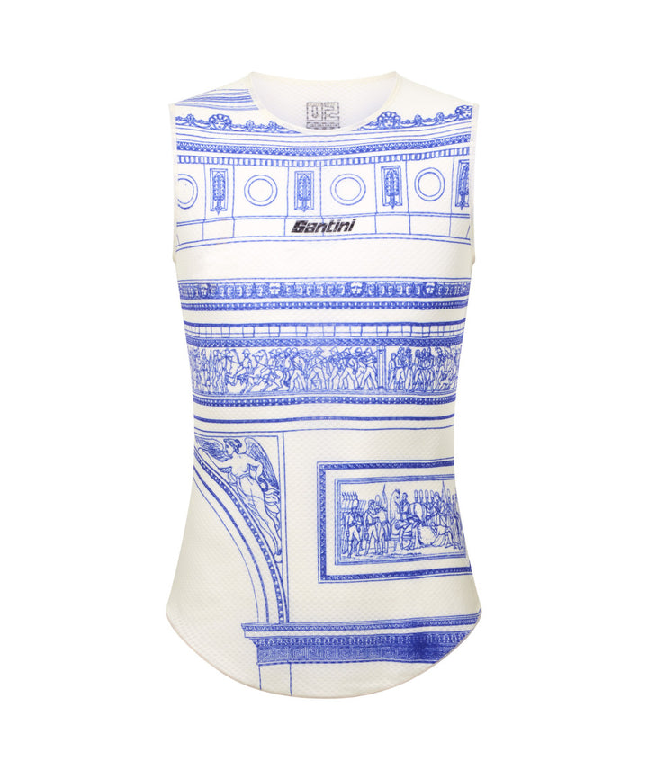 Santini Tdf  Arrivée  Arc De Triomphe Unisex Baselayer (Print)