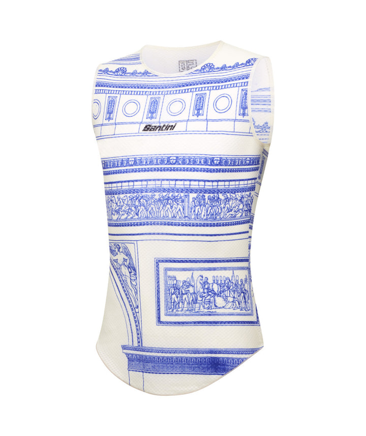 Santini Tdf  Arrivée  Arc De Triomphe Unisex Baselayer (Print)
