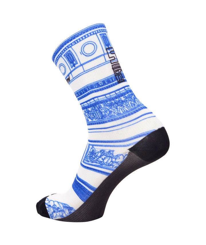 Santini Tdf  Arrivée Arc De Triomphe Unisex Cycling Socks (Print)