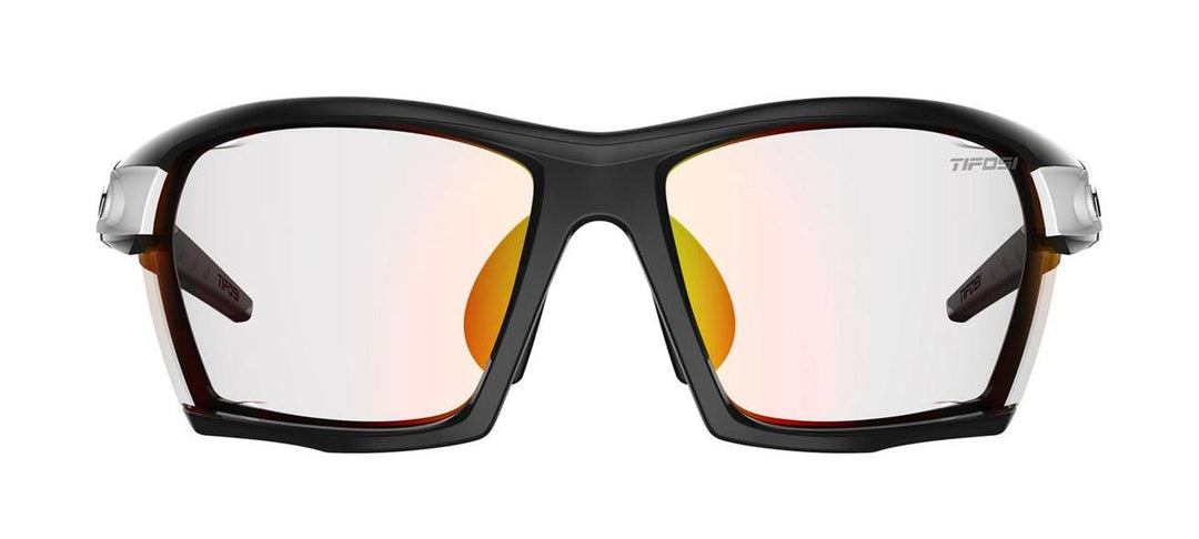 Tifosi Kilo Sport Sunglasses (Black/White) - BUMSONTHESADDLE