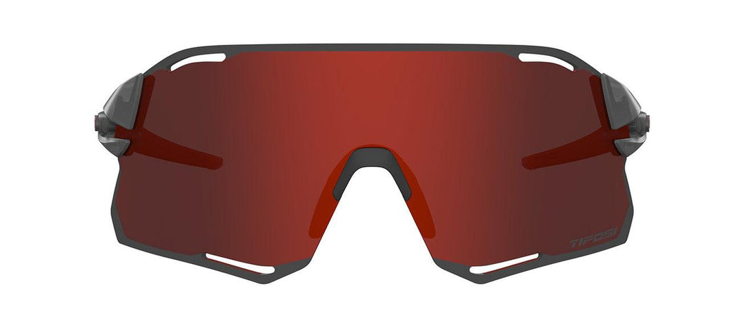 Tifosi Rail Race Sport Sunglasses (Satin Vapor Red) - BUMSONTHESADDLE