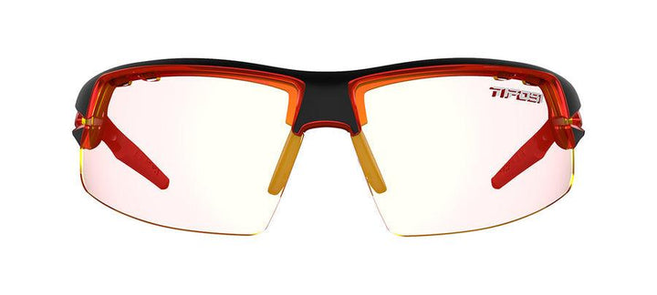 Tifosi Sizzle Crit Sport Sunglasses (Black/Red) - BUMSONTHESADDLE
