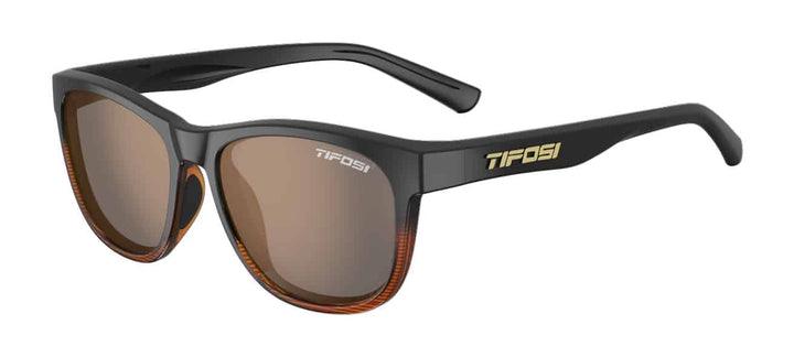 Tifosi Swank Sport Sunglasses (Brown Fade/Black) - BUMSONTHESADDLE